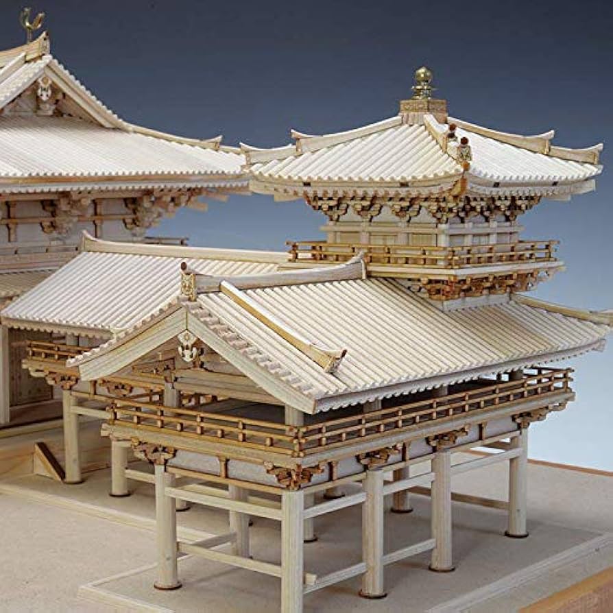 yamasemi　Woody JOE 平等院鳳凰堂 1/75 1/75 平等院 鳳凰堂 – ウッディジョー